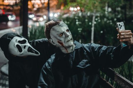 Ghostface and Michael Myers selfie