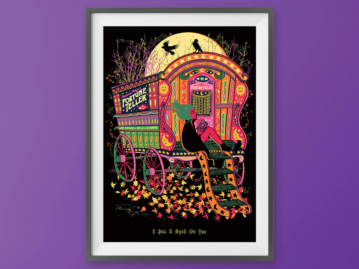 I Put A Spell on you print