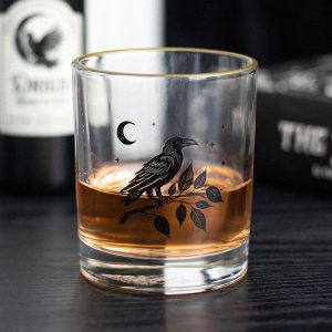 Hvilende Ravn Glass