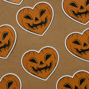 Pumpkin Valloween Klistremerke