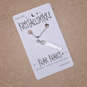 Klar Kvarts Krystallsmykke